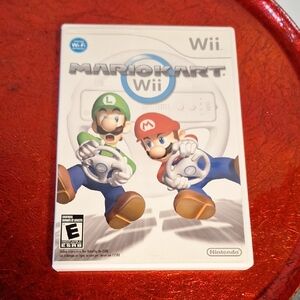 Nintendo Mario cart wii game 2008 edition